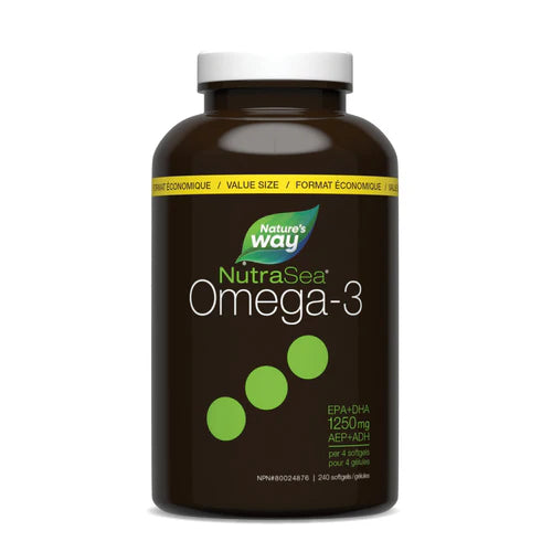 Nature's Way NutraSea Omega-3, 240 softgels VALUE SIZE