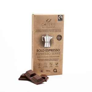 Galerie Au Chocolat Bold Espresso Dark Chocolate Bar 100g