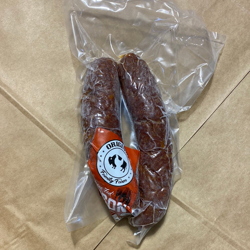 Original Family Farm Bison Chicken Dill Pickle Cheddar Sausage (2 Pack)