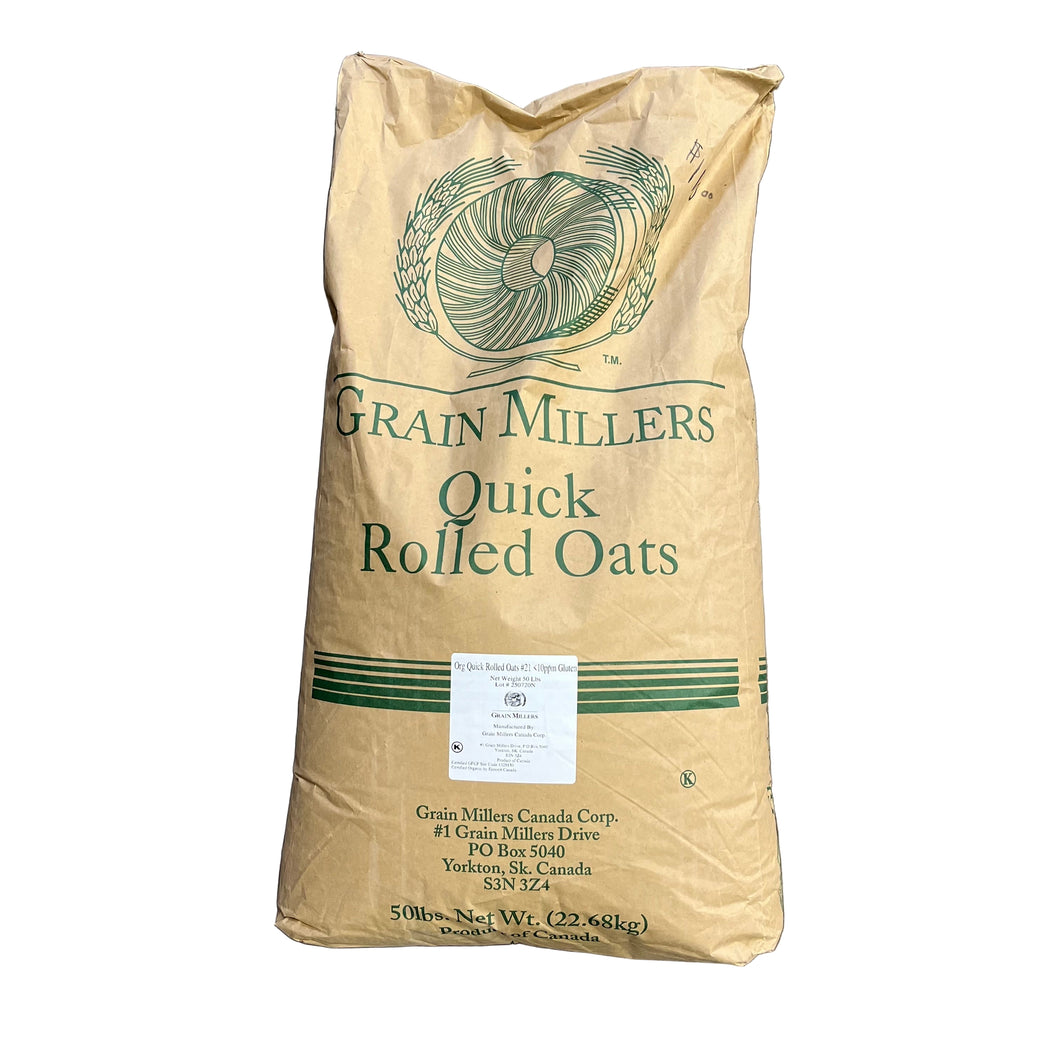 Grain Millers Gluten-Free Quick Oats (50lb)