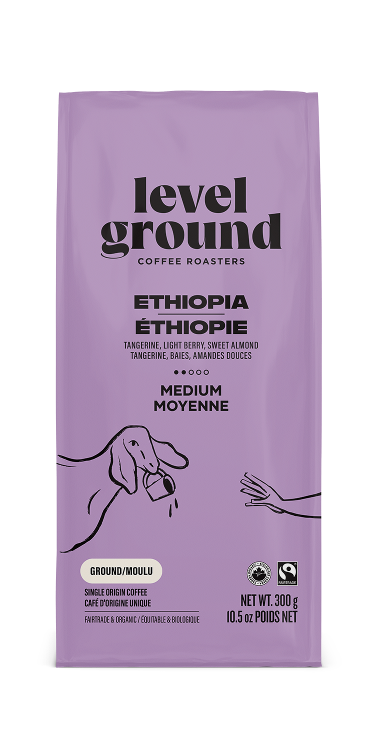 Level Ground Ethiopia Ground Coffee (300g)