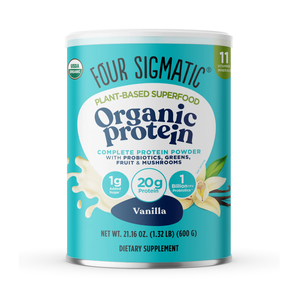 Four Sigmatic Defend Plant-Based Protein Sweet Vanilla (600g)