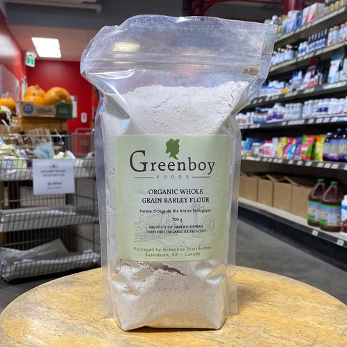 Greenboy Foods Organic Whole Grain Barley Flour (700g)