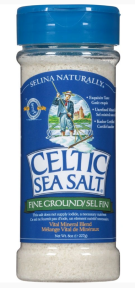 Selina Naturally 1976 Celtic Sea Salt Shaker, Fine Ground, 227g
