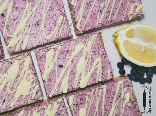 No Gluten Kneaded Saskatoon Bliss Bar