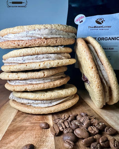 No Gluten Kneaded Coffee Cream Sandwich Cookie