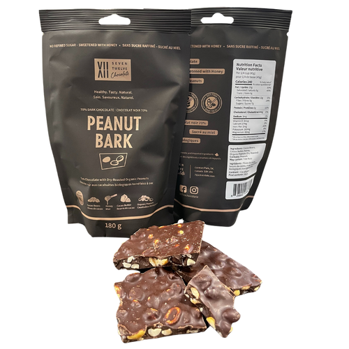 712 Chocolate Dark Chocolate Peanut Bark (180g)
