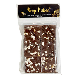 Drop Naked Dark Chocolate Hazelnut Truffles (6/pack)