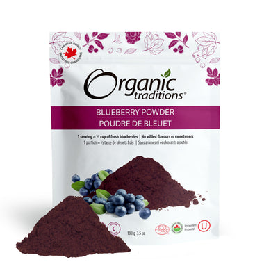 Organic Traditions Blueberry Powder, 100g