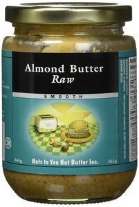 Nuts to You Raw Almond Butter, Smooth, 365g