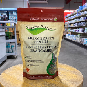 Splendor Garden Organic French Green Lentils (600g)