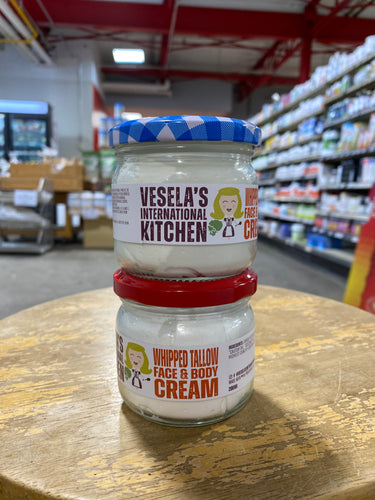 Vesela's Whipped Tallow Face & Body Cream - Lavender Vetiver (200ml)