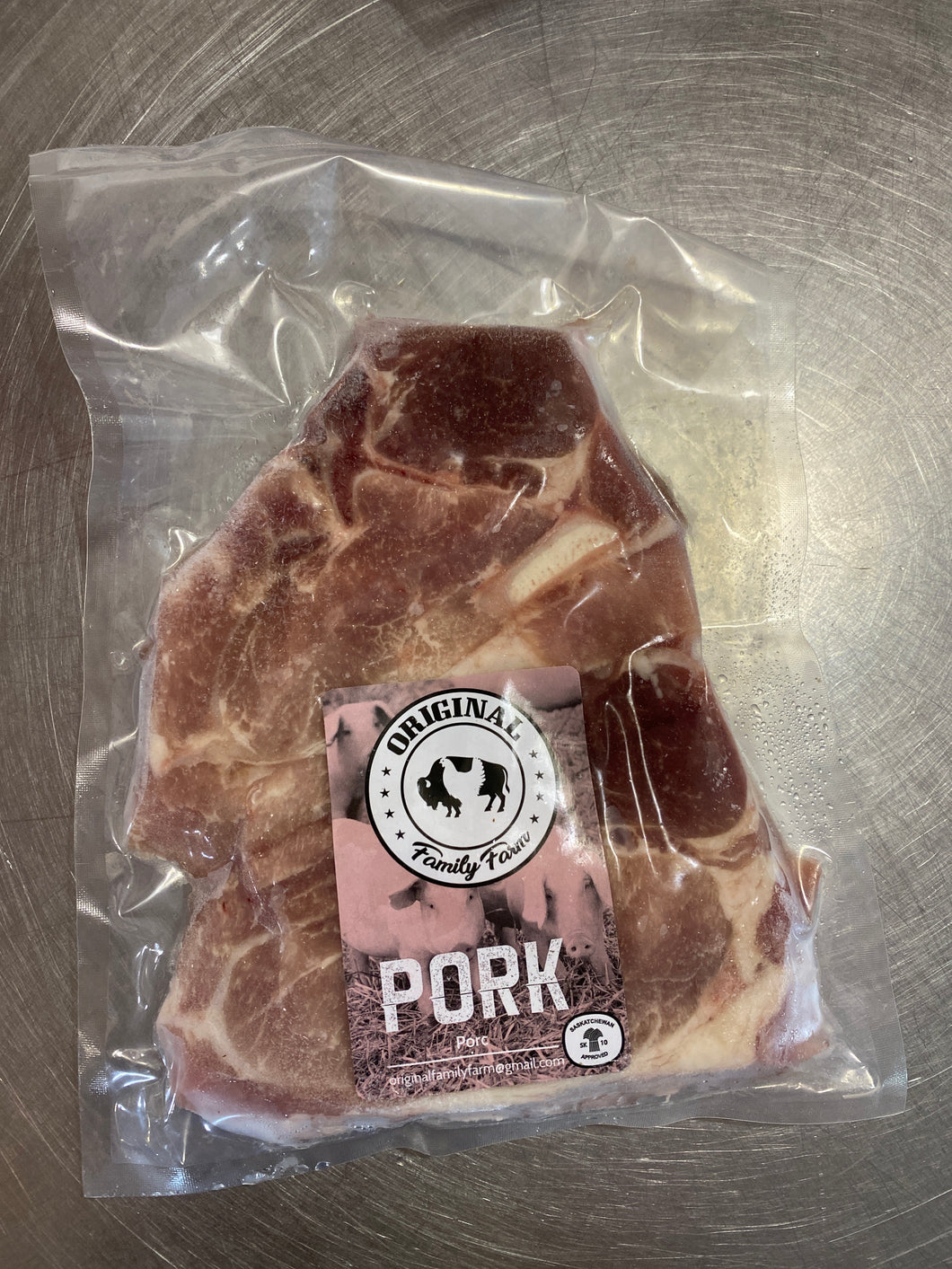 Original Family Farm Pork Chops Bone-In (2/Pack)