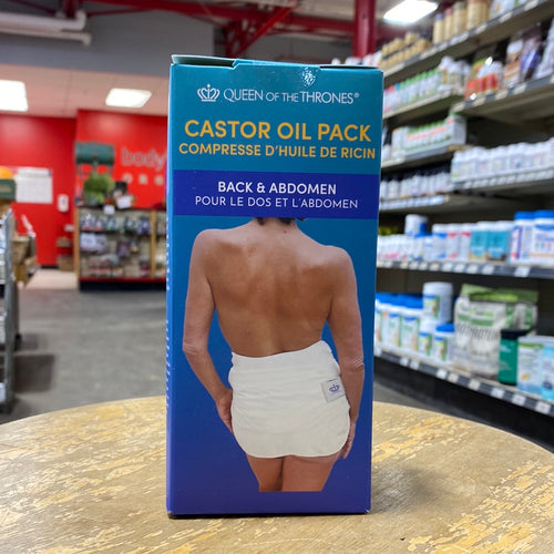 Queen of the Thrones Castor Oil Pack Back & Abdomen