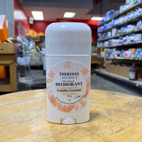 Theresa's Naturals Deodorant Vanilla Coconut (85g)