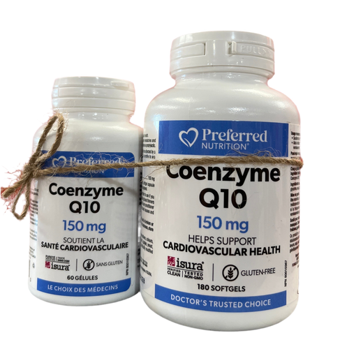 Preferred Nutrition Coenzyme Q10 150mg (180 Softgels) + FREE 60 Softgels!