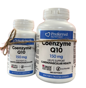 Preferred Nutrition Coenzyme Q10 150mg (180 Softgels) + FREE 60 Softgels!