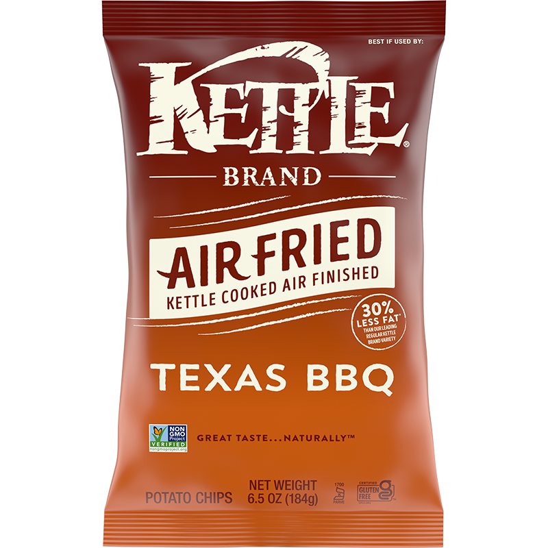 Kettle Air Fried Chips, Texas BBQ, 156g
