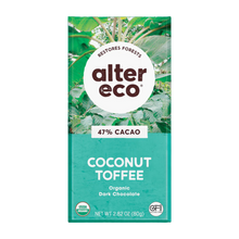 Alter Eco Dark Coconut Toffee Chocolate Bar 80g