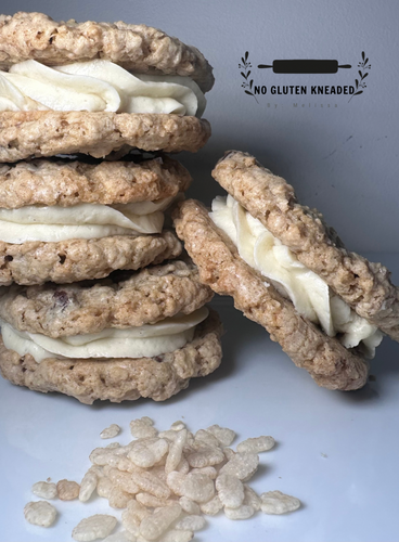 No Gluten Kneaded Crunch & Cream Sammy Cookie