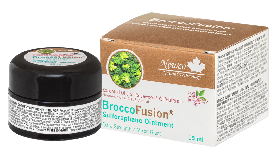 BroccoFusion® Sulforaphane Xstrength Ointment, Rosewood & Petitgrain 15ml