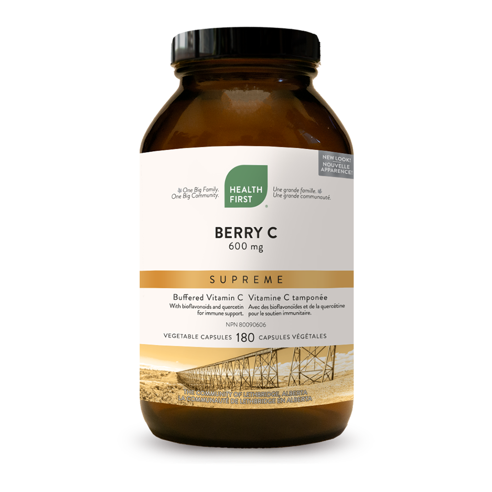 Health First Berry C 600mg, 180 capsules