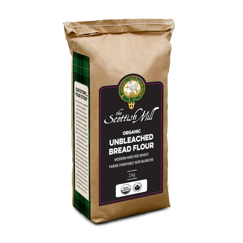Scottish Mill Unbleached Bread Flour, 2kg