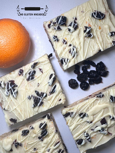No Gluten Kneaded Cranberry Bliss Bar
