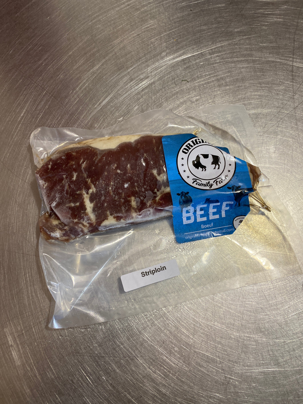Original Family Farm BEEF Striploin Steak