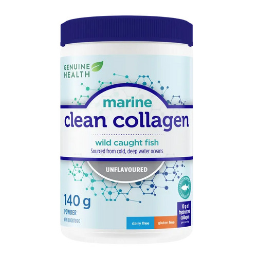 Genuine Health Marine Clean Collagen, Unflv., 140g