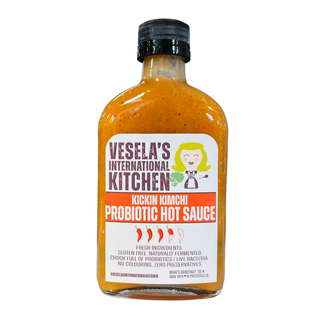 Vesela's Kickin Kimchi Probiotic Hot Sauce (200ml)