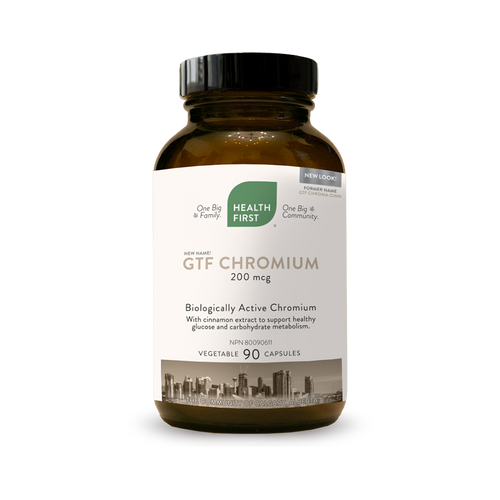 Health First GTF Chromium 200mcg, 90 caps