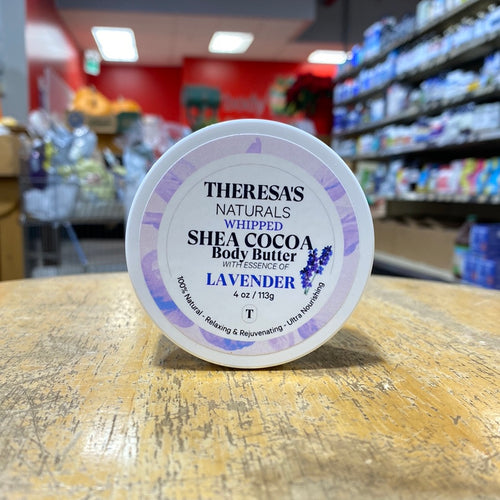 Theresa's Naturals Body Butter Shea Cocoa w/ Lavender (4oz)