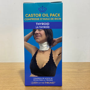 Queen of the Thrones Castor Oil Pack for Thyroid
