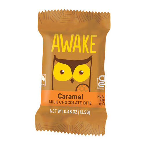 Awake Caramel Chocolate Bites Caffeinated Chocolate