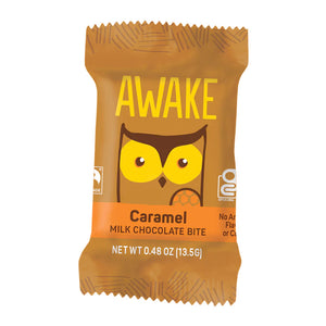 Awake Caramel Chocolate Bites Caffeinated Chocolate