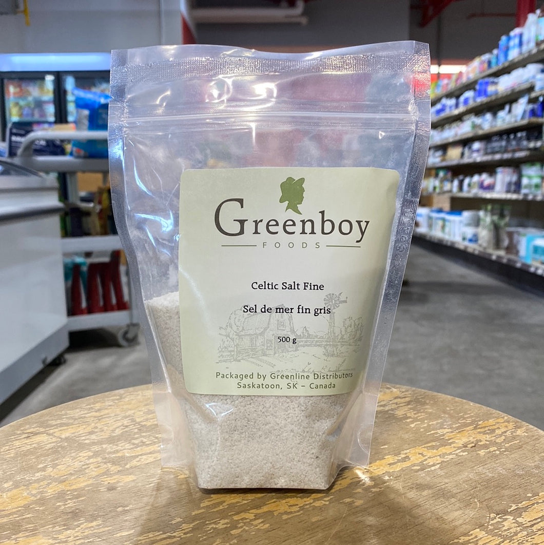 Greenboy Foods Celtic Salt Fine (500g)