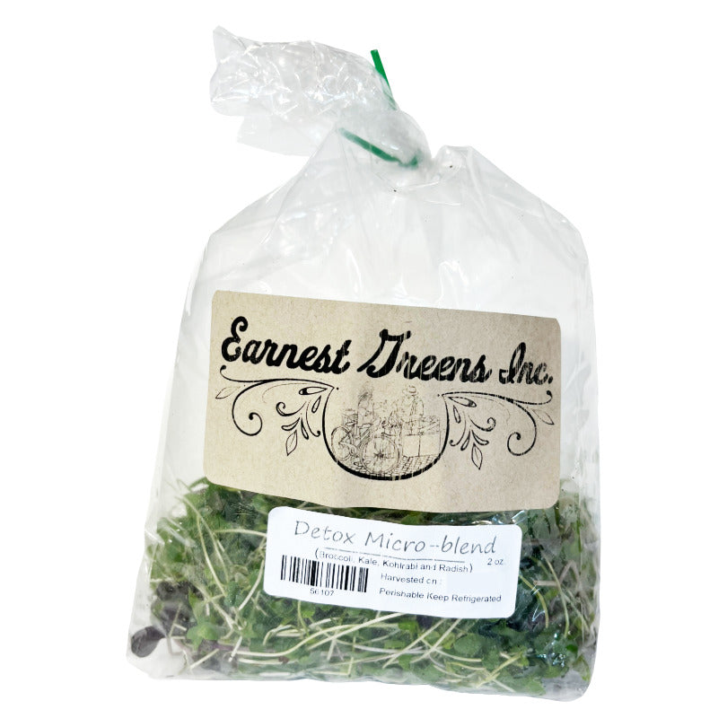 Earnest Greens Detox Micro-Blend, 2oz.