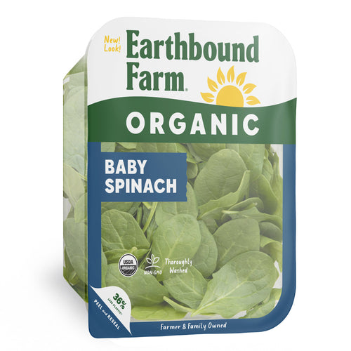 Earthbound Organic Baby Spinach (5oz.)