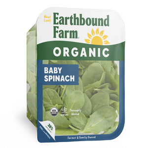 Earthbound Organic Baby Spinach (5oz.)