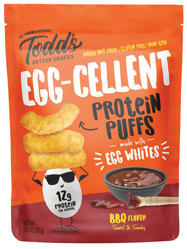 Todd's Egg-cellent Protein Puffs BBQ (33g)