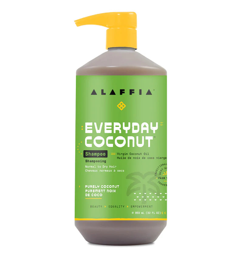 Alaffia EveryDay Coconut Shampoo - Purely Coconut, 946ml