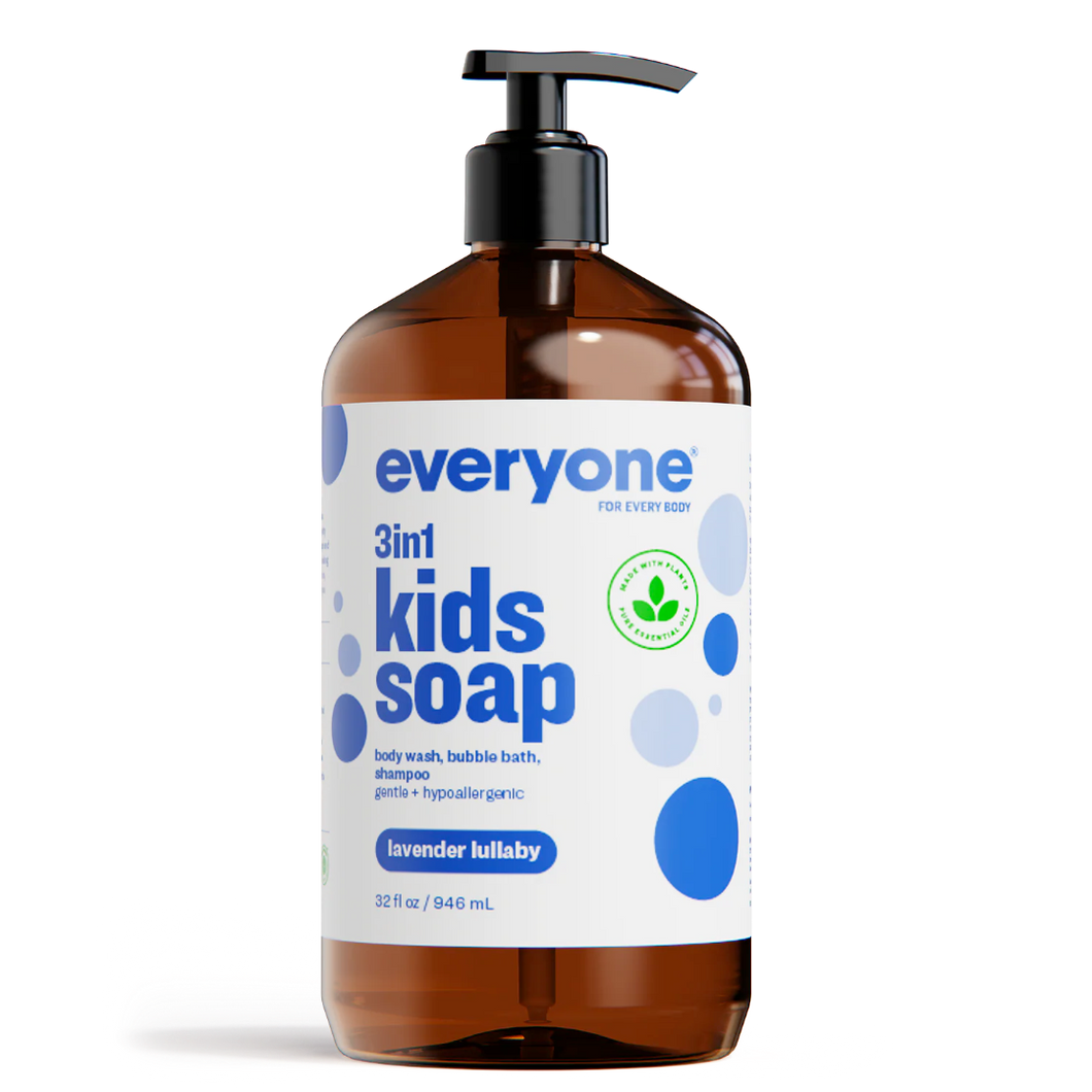 Everyone 3 in 1 Kids Soap Lavender Lullaby (32oz.)