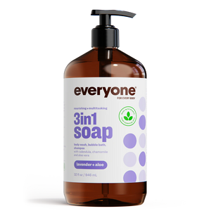 Everyone 3 in 1 Body Soap Lavender and Aloe (32oz.)