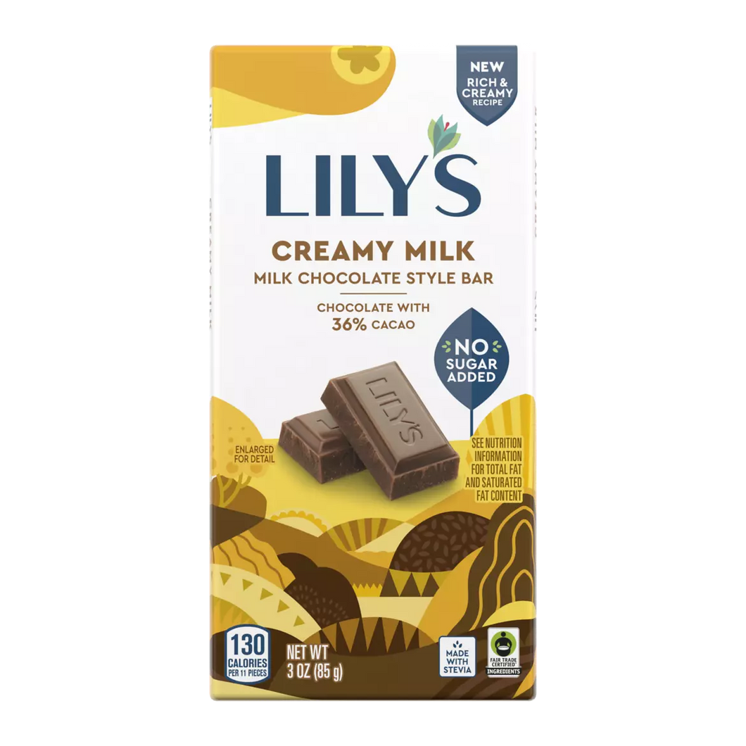 Lily's Creamy Milk Chocolate Bar (85g)