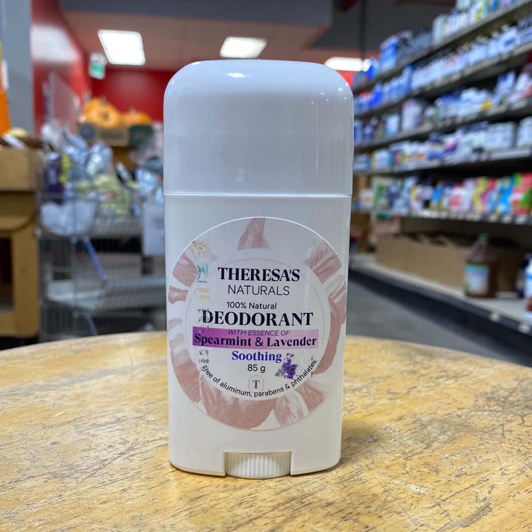 Theresa's Naturals Deodorant Spearmint & Lavender (85g)