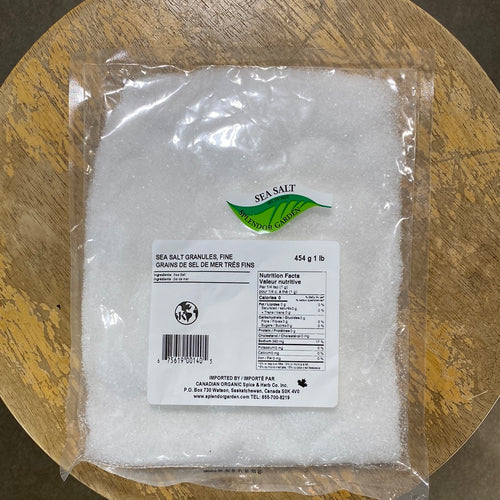 Splendor Garden Sea Salt Fine (1lb)