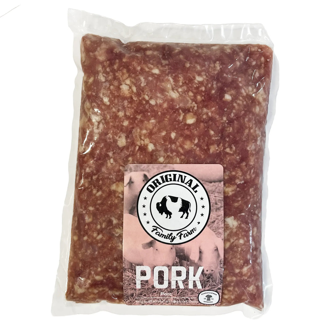 Original Family Farm Ground Pork, 1lb