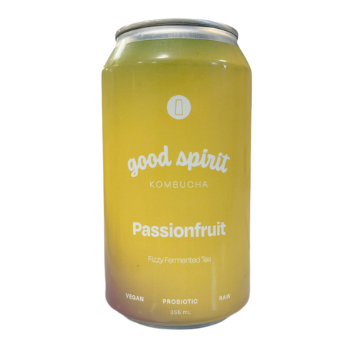 Good Spirit Passionfruit Kombucha 355ml