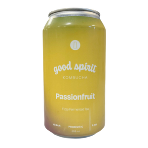 Good Spirit Passionfruit Kombucha 355ml